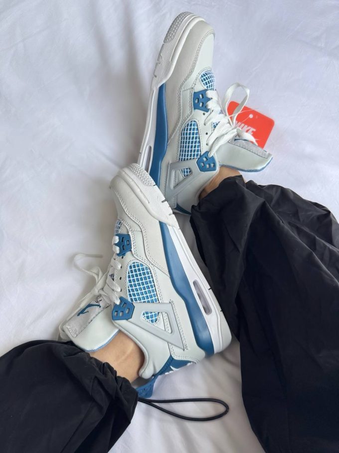 Nike Air Jordan 4 Retro Industrial Blue Premium - Зображення 6