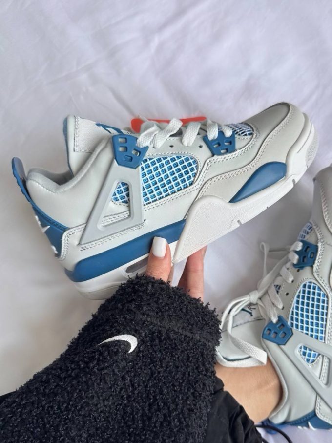 Nike Air Jordan 4 Retro Industrial Blue Premium - Зображення 9