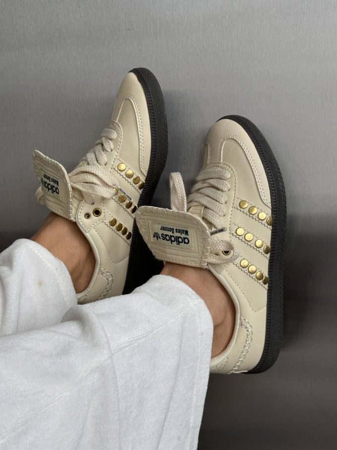Adidas Samba x Wales Bonner Studded Pack Cream / White