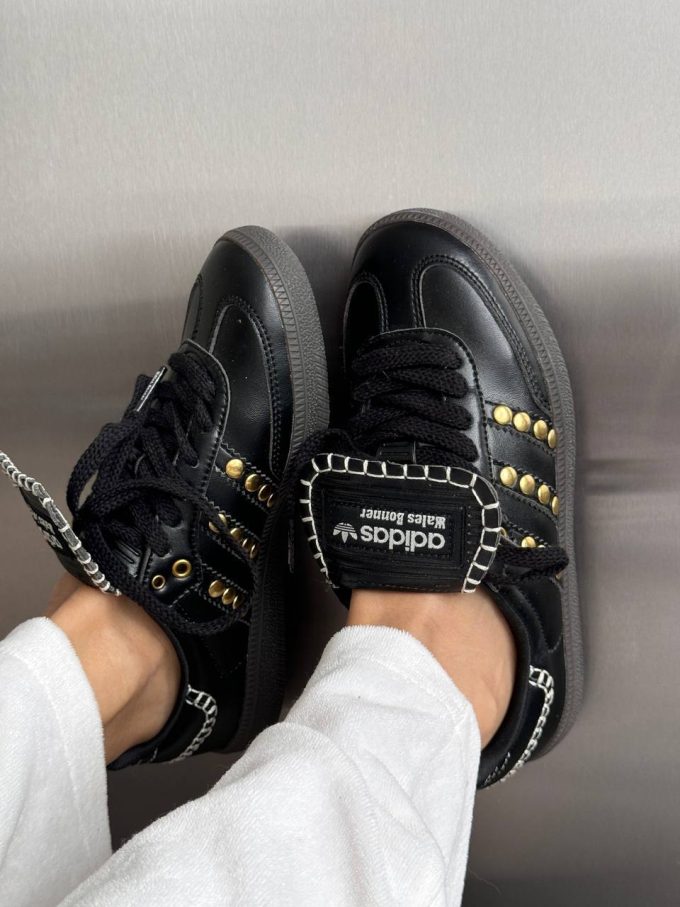 Adidas Samba x Wales Bonner Studded Pack Black