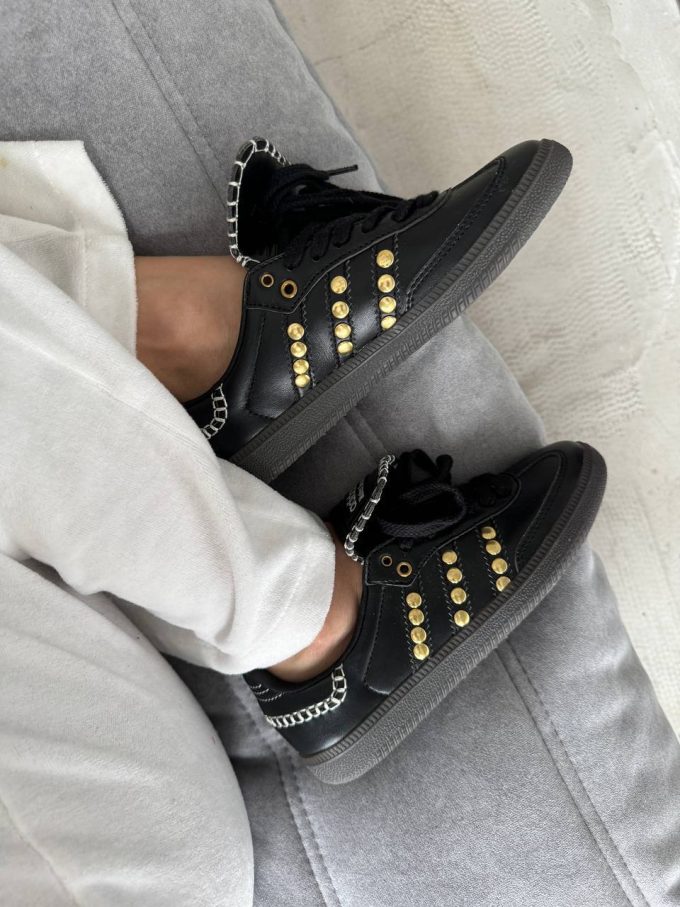 Adidas Samba x Wales Bonner Studded Pack Black - Зображення 6