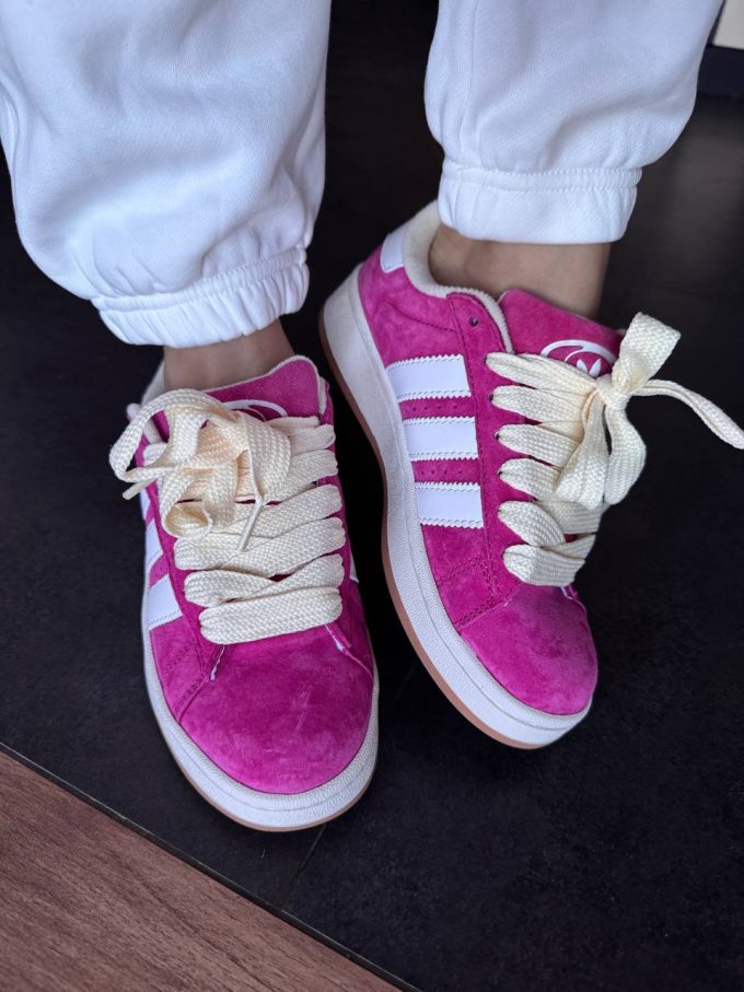 Adidas Campus 00s  Pink Clout White