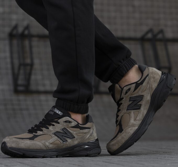 New Balance 990 Khaki / Black - Зображення 3