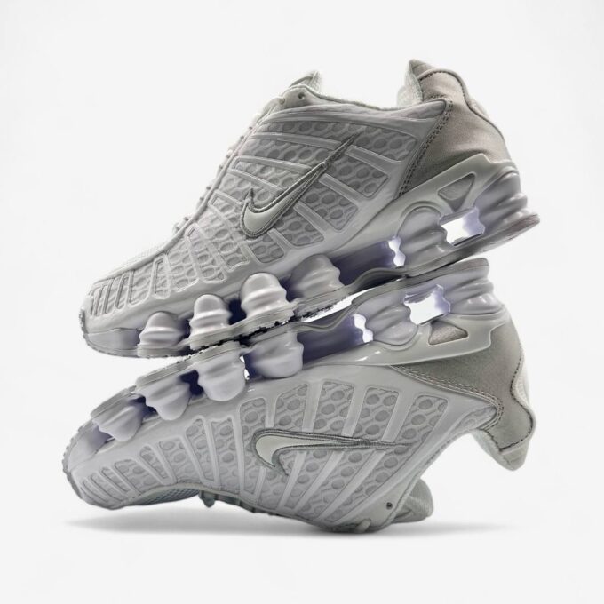 Nike Shox TL White Silver - Зображення 5
