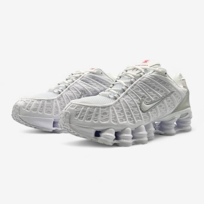 Nike Shox TL White Silver - Зображення 3