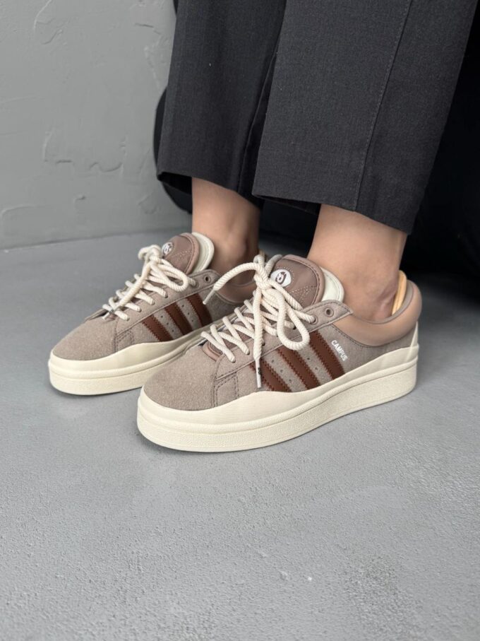 Adidas Campus x Bad Bunny Beige/Brown - Зображення 3