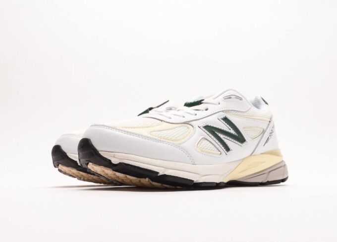 New Balanсе 990 White Green - Зображення 3