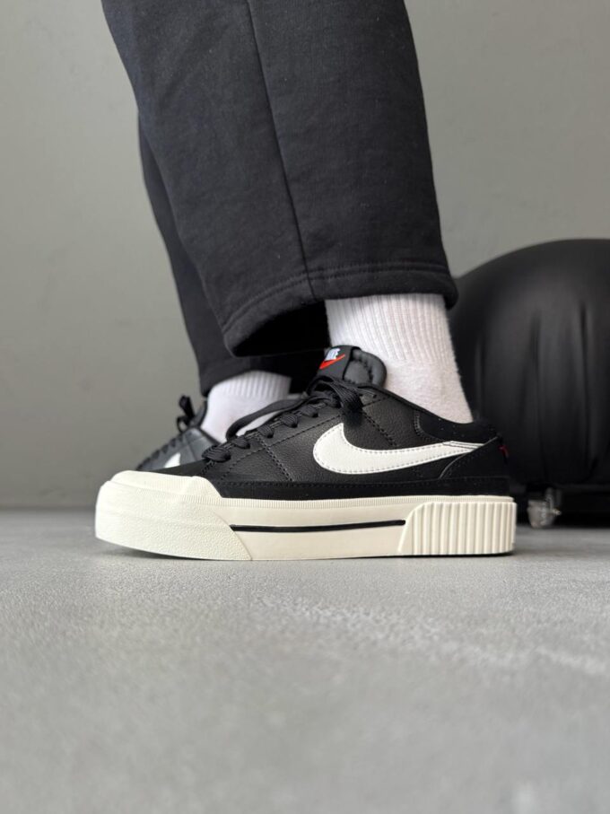Nike Court Legacy Lift Black/White - Зображення 2