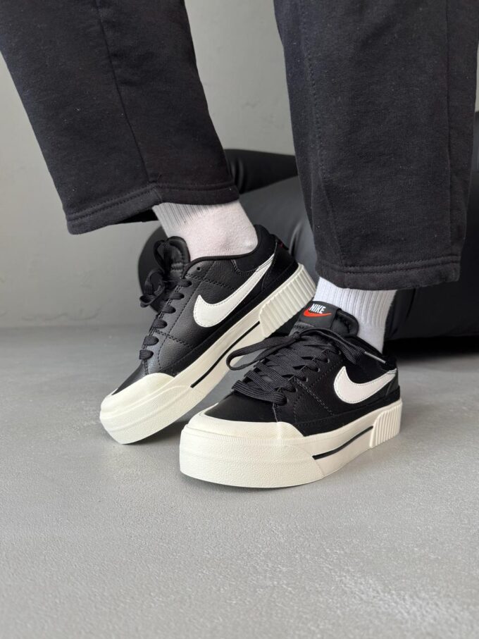 Nike Court Legacy Lift Black/White - Зображення 3
