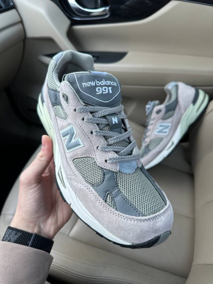 New Balance 991 Beige Grey - Зображення 3