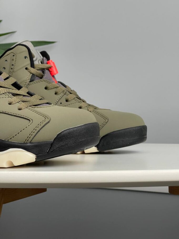Nike Air Jordan 6 x Travis Scott Retro Olive CN1084-200 - Зображення 6
