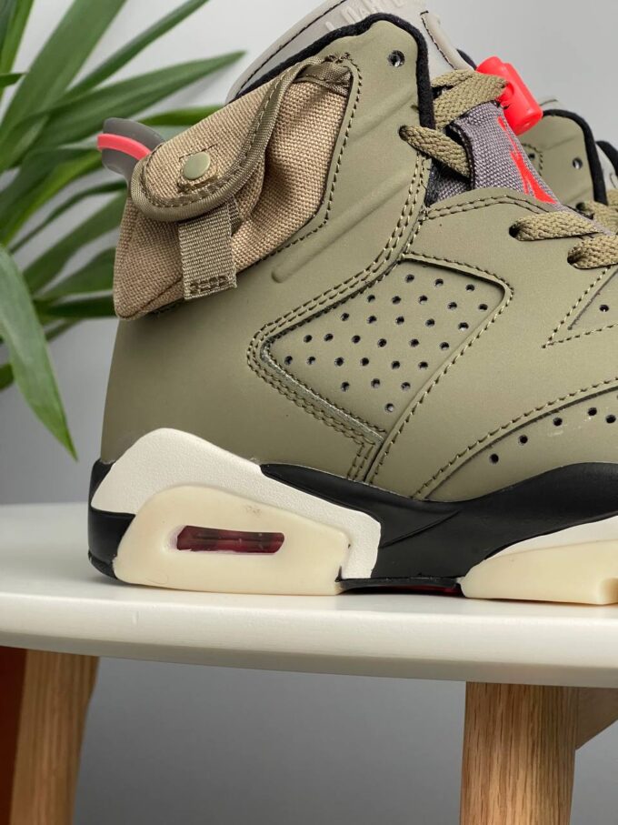 Nike Air Jordan 6 x Travis Scott Retro Olive CN1084-200 - Зображення 7
