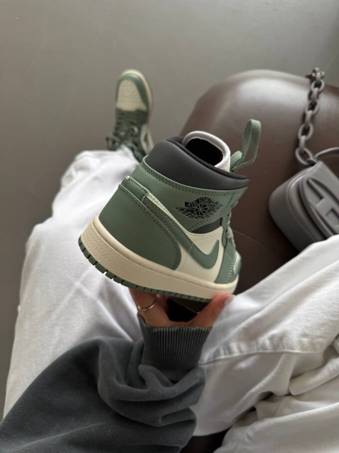 Nike Air Jordan 1 Retro Mid Jade Smoke - Зображення 7
