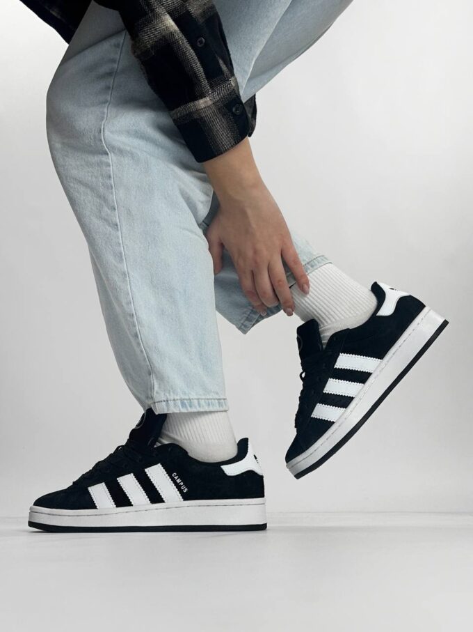 Adidas Campus 00s Black White Gum - Зображення 4