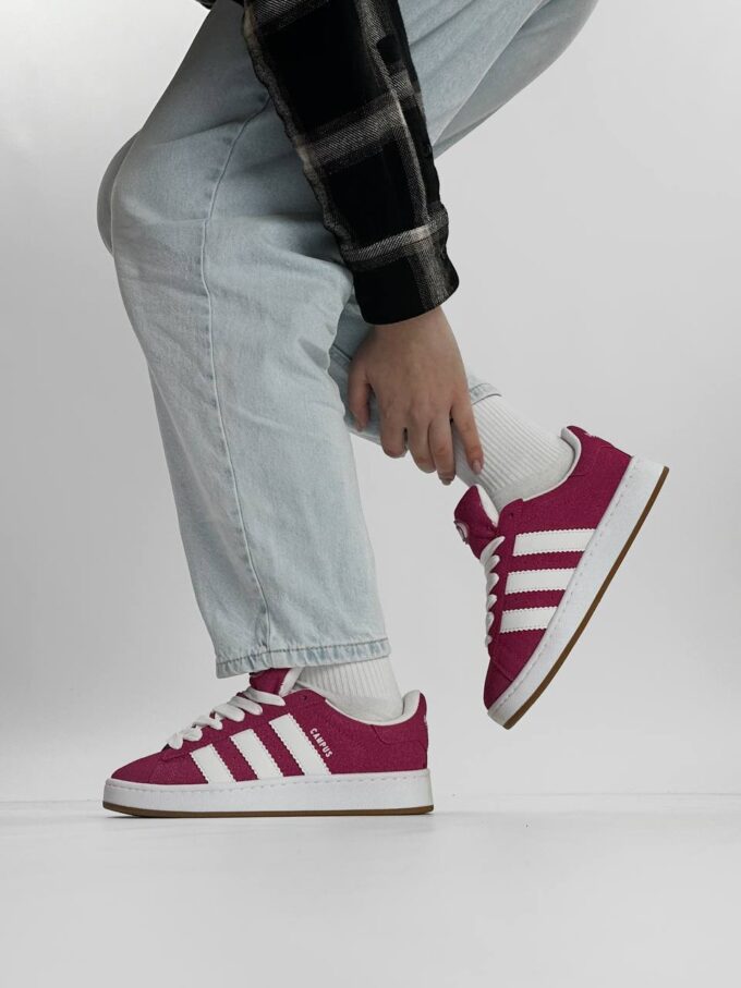 Adidas Campus  White Pink - Зображення 3