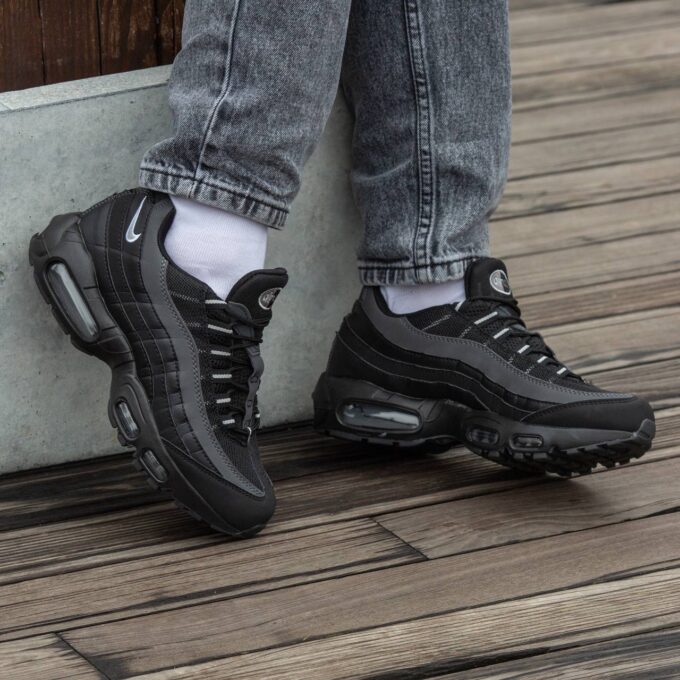 Nike Air Max 95 Black Grey - Зображення 2