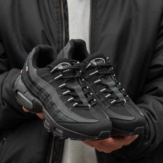 Nike Air Max 95 Black Grey - Зображення 5