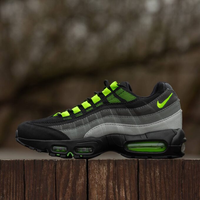 Nike Air Max 95 Black Grey Green - Зображення 5