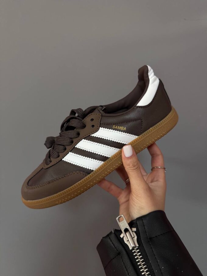 Adidas Samba Brown / White
