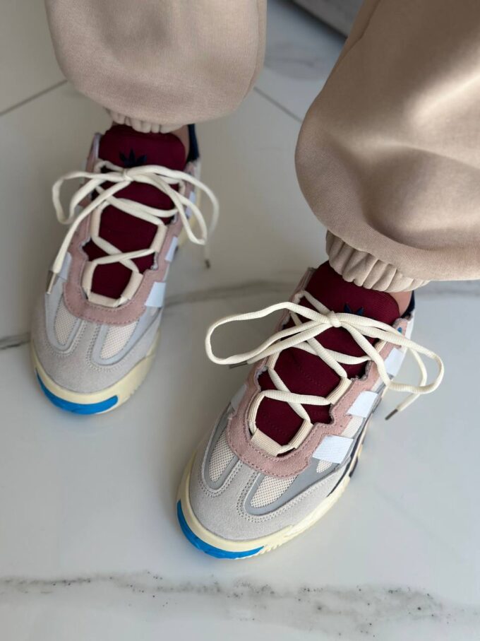Adidas Niteball Cream White/Pink Tint - Зображення 6