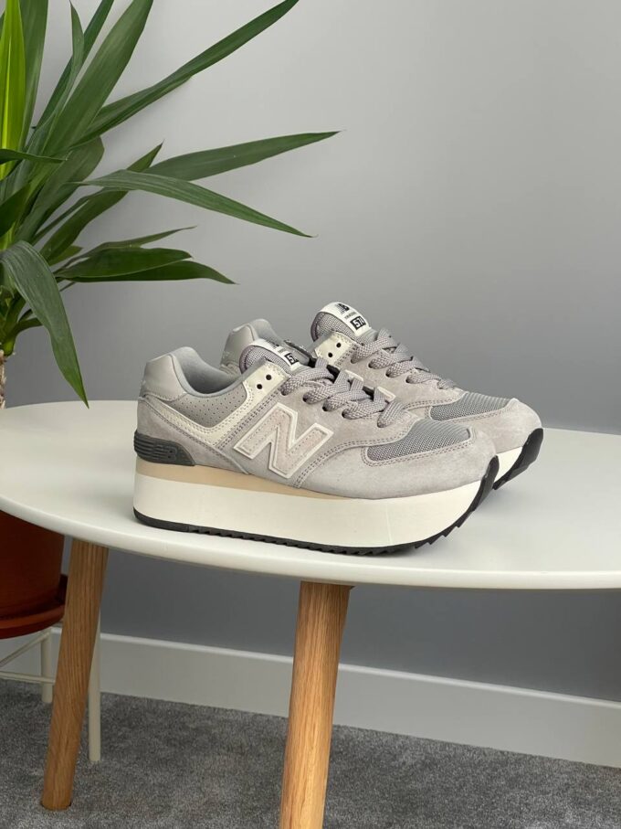 New Balance 574 Platform Grey WL574ZBA - Зображення 2