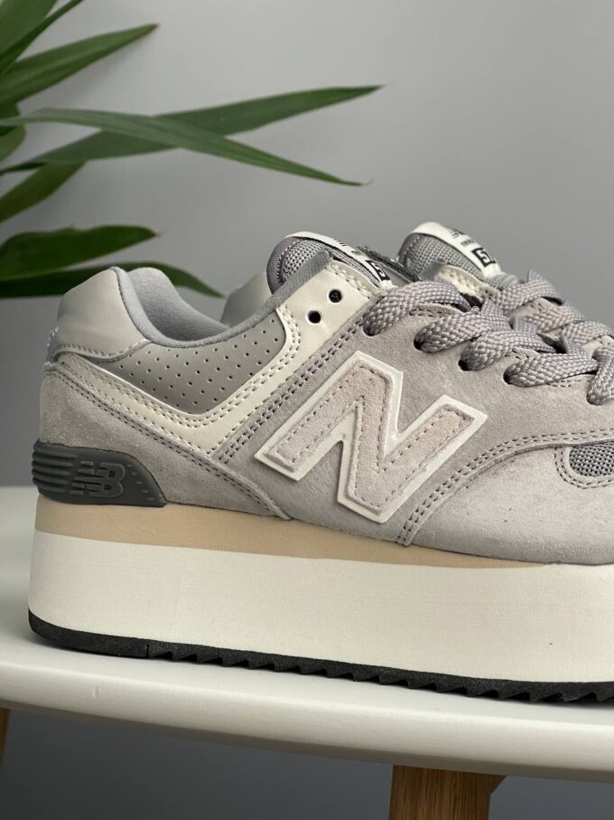 New Balance 574 Platform Grey WL574ZBA - Зображення 4