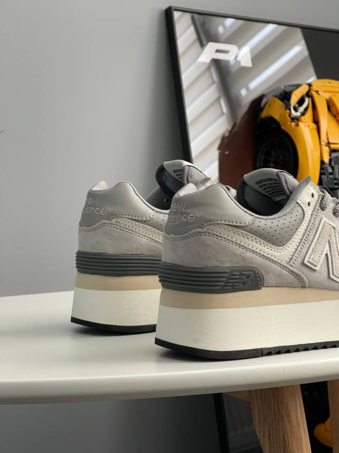New Balance 574 Platform Grey WL574ZBA - Зображення 6