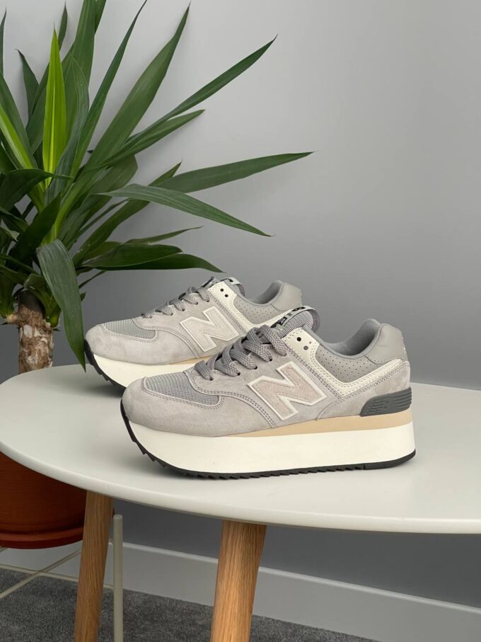 New Balance 574 Platform Grey WL574ZBA