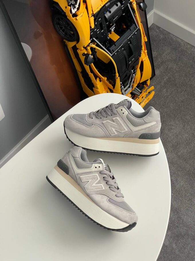 New Balance 574 Platform Grey WL574ZBA - Зображення 3