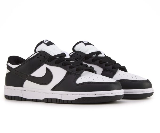 Nike SB Dunk Low Retro White Black - Зображення 2