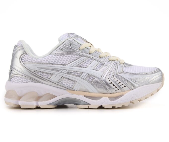 Asics Gel-Kayano 14 White Silver