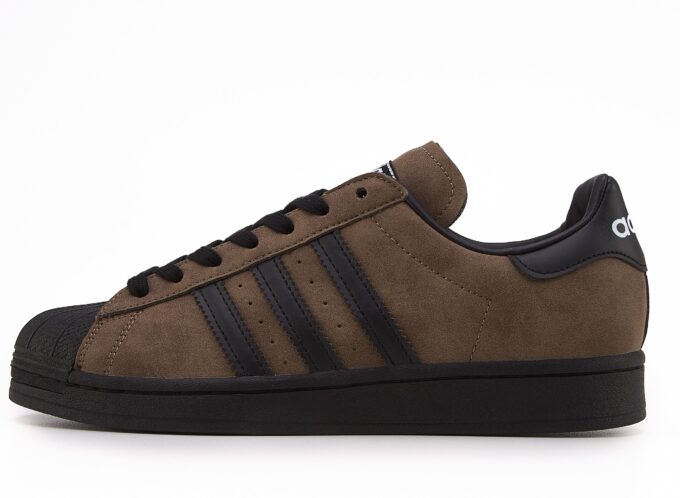 Adidas Superstar Brown Black