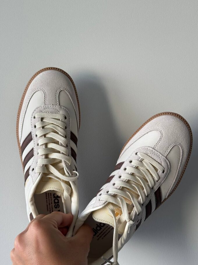 Adidas Samba OG Cream/Brown - Зображення 4