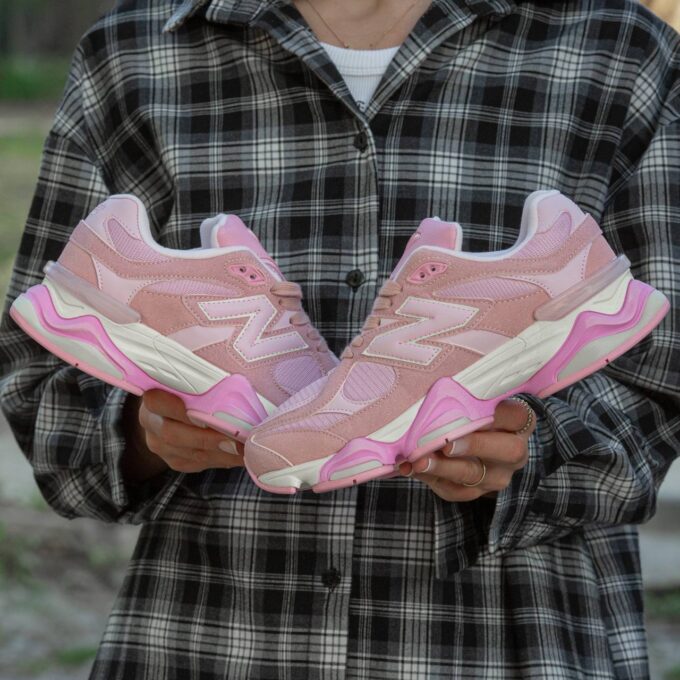 New Balance 9060 Pink Suede - Зображення 3