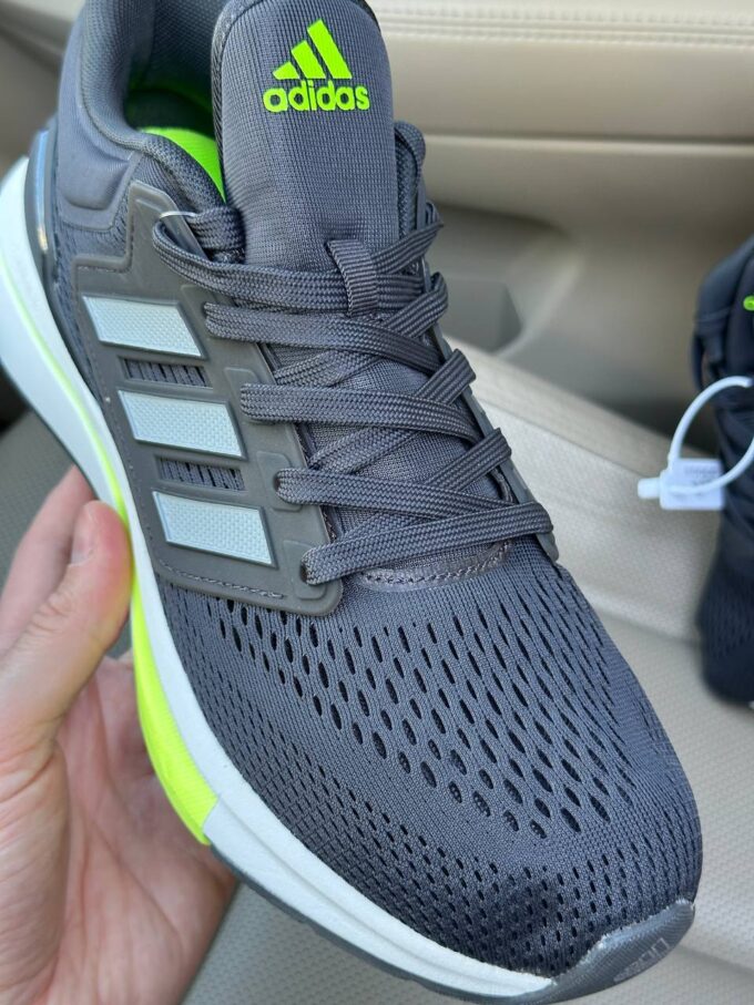 Adidas EQ21 Run Dark Grey White Yellow - Зображення 5