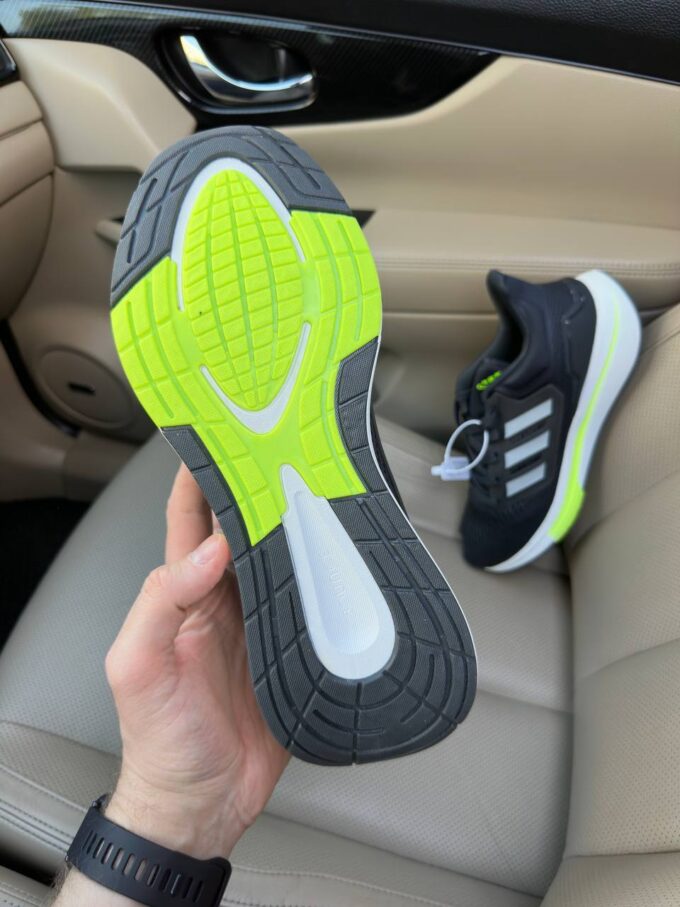 Adidas EQ21 Run Dark Grey White Yellow - Зображення 7