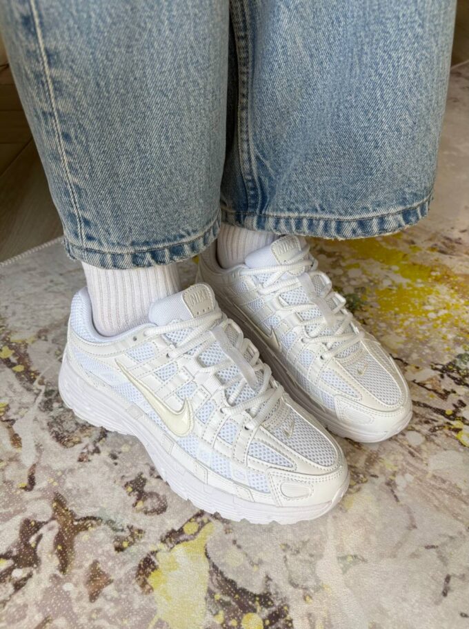 Nike P-6000 Triple White - Зображення 4