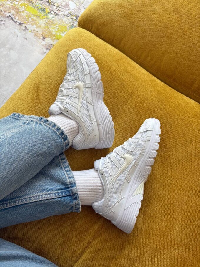 Nike P-6000 Triple White - Зображення 5