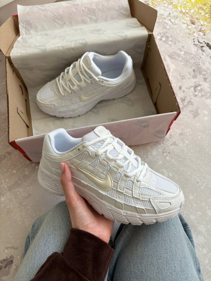 Nike P-6000 Triple White - Зображення 2
