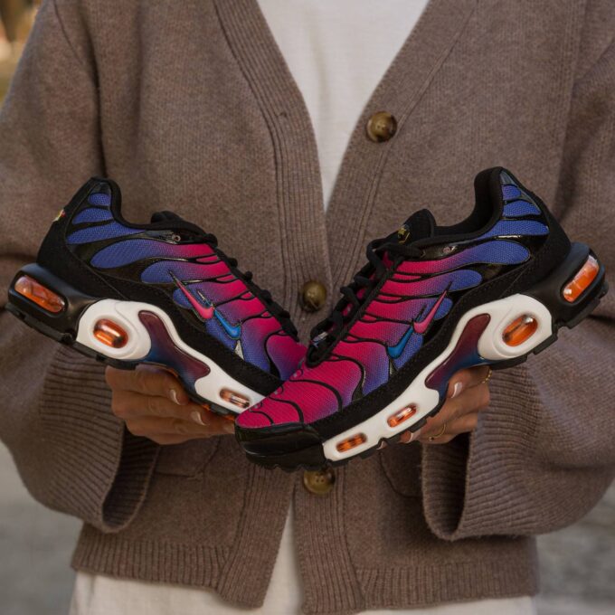 Nike Air Max TN Plus  Black Pink Purple - Зображення 3
