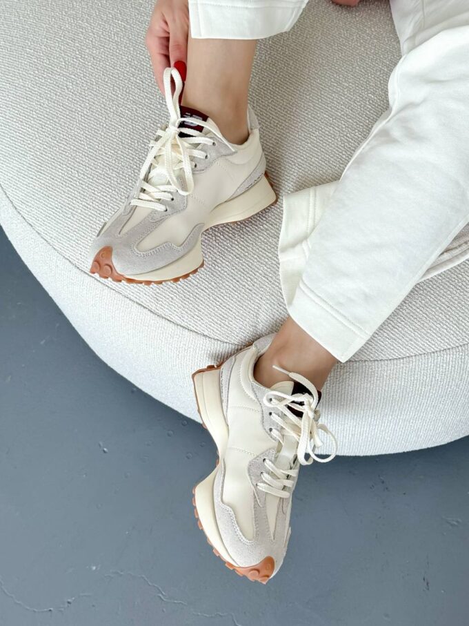 New Balance 327 Beige/Bordo - Зображення 4