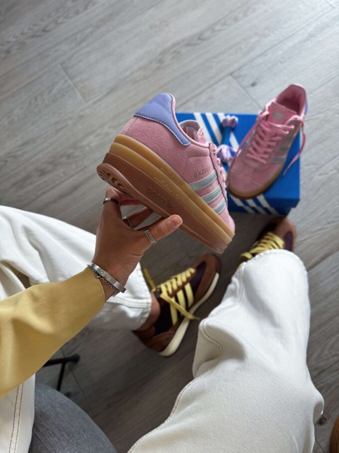 Adidas Gazelle Bold Bliss Pink Silver - Зображення 5