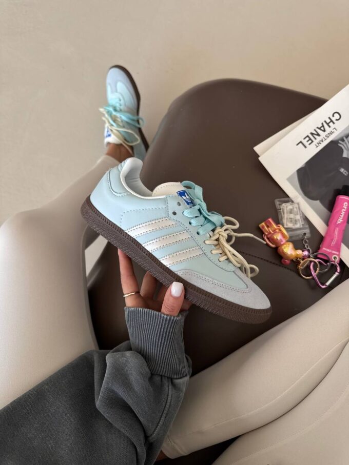 Adidas Samba Blue / Double Laces - Зображення 7