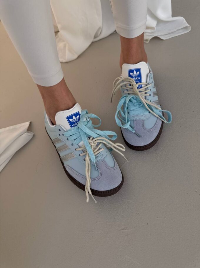 Adidas Samba Blue / Double Laces - Зображення 2