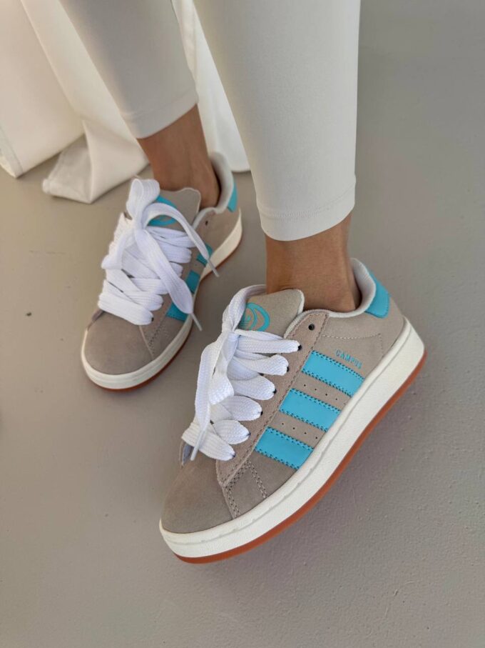 Adidas Campus Beige / Blue - Зображення 3