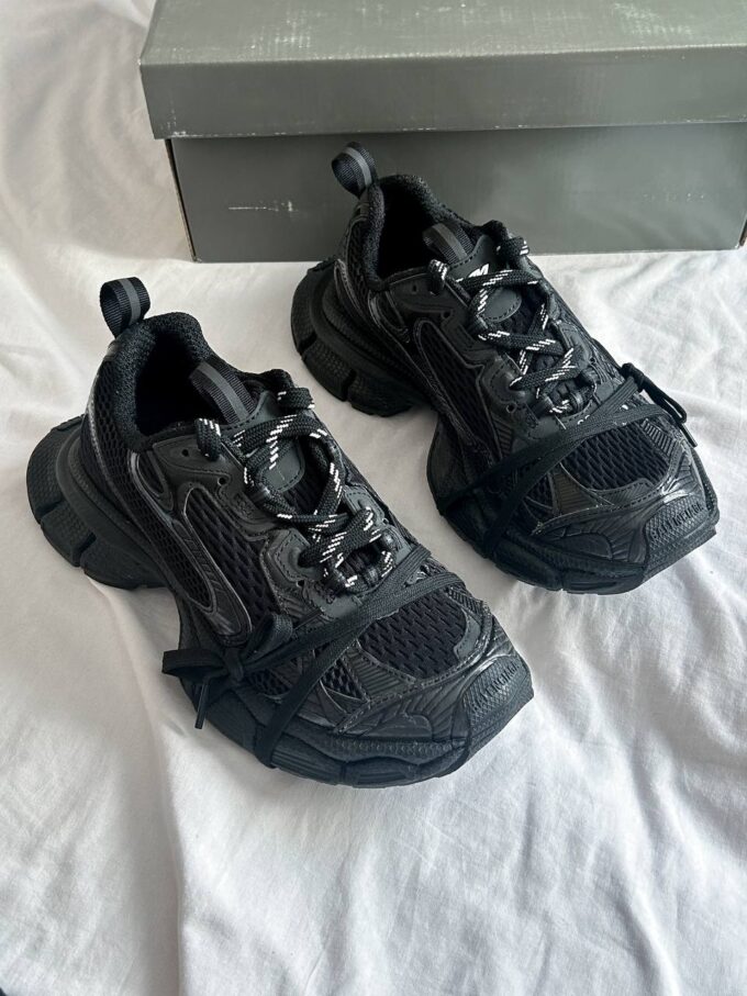 Balenciaga 3XL Sneakers Black Mesh and Polyurethane - Зображення 5