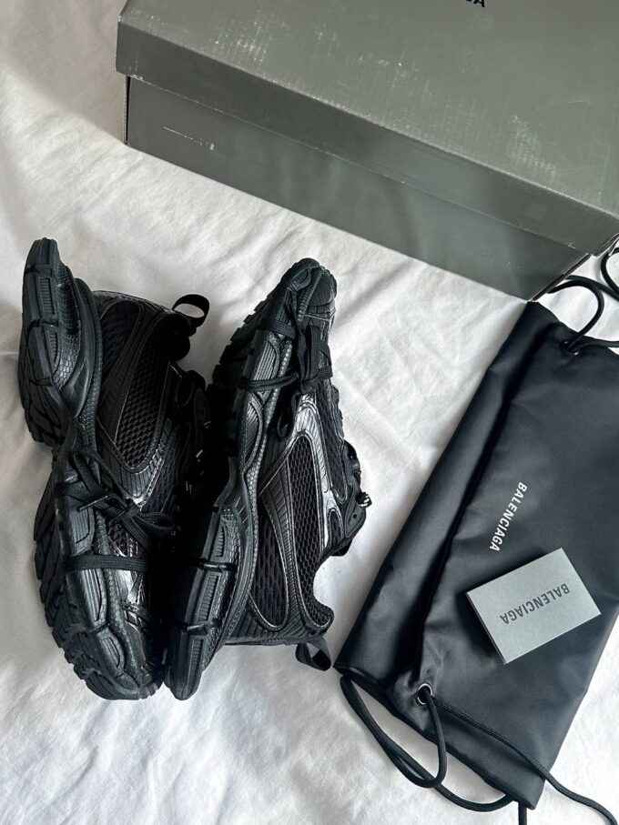 Balenciaga 3XL Sneakers Black Mesh and Polyurethane - Зображення 6
