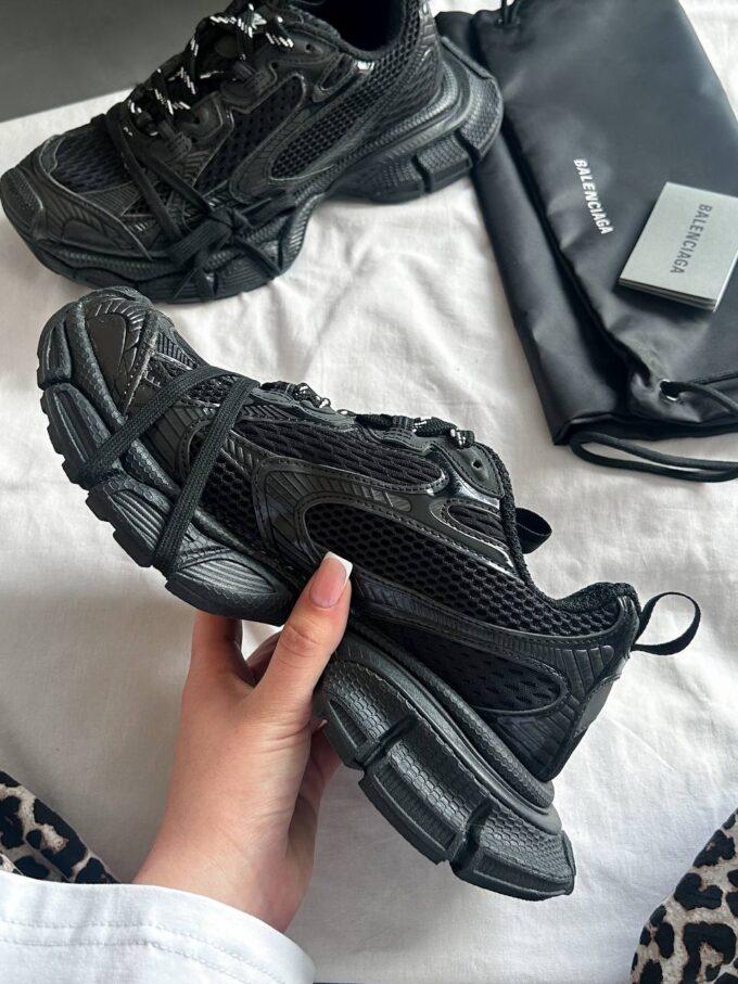 Balenciaga 3XL Sneakers Black Mesh and Polyurethane - Зображення 2