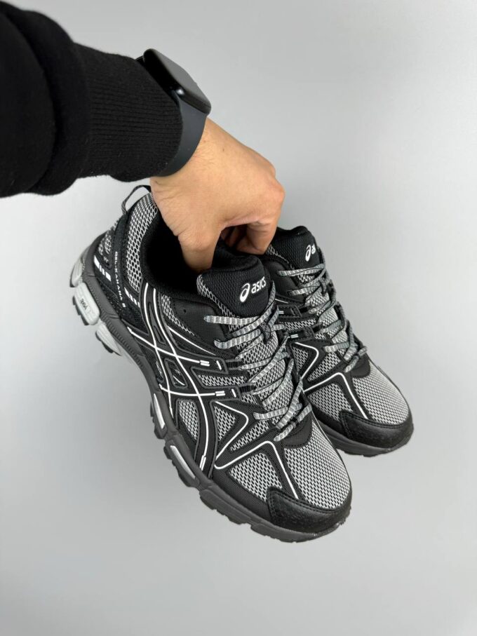 Asics Gel-Kahana 8 Black-Silver - Зображення 5