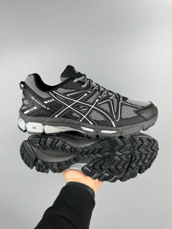 Asics Gel-Kahana 8 Black-Silver - Зображення 4